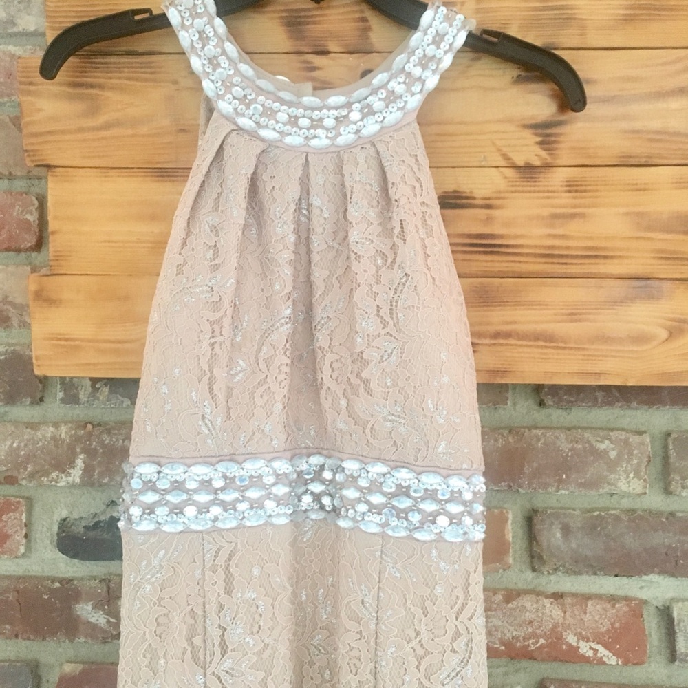 Sequin Hearts prom or formal long dress, size 7